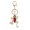 Red, variant on Naierhg Fashion Frog Metal Rhinestone Keyring Keychain Car Key Holder Bag Pendant Gift
