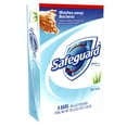 Safeguard Deodorant Bar Soap, White with Aloe 3.2 oz, 8 count