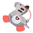 thumbnail image 4 of Baby Teething Plush Toys, Animal Shape Horse Teething Plush Doll Toys Soft Button Battery Washable With Light Sound For Soothing Gray, 4 of 8
