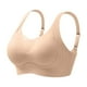 thumbnail image 4 of Brasieres de Mujer Sujetador Push up de Látex sin Costuras para Mujer, Talla Pequeña, Talla Grande, con Tiras de Gelatina, Soporte Suave, Cómodo, Malla Transpirable, Copa Fija. Grande, 4 of 5