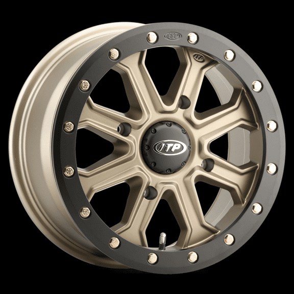 Itp Inertia Beadlock 14X7 Atv/Utv Wheel - Bronze (4/137)  40Mm [1422525729B]