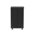 thumbnail image 3 of Linon Cary 6-Drawer Rolling Storage Cart, Black, 3 of 28