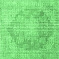 thumbnail image 1 of Ahgly Company Indoor Square Persian Emerald Green Traditional Area Rugs, 7' Square, 1 of 4