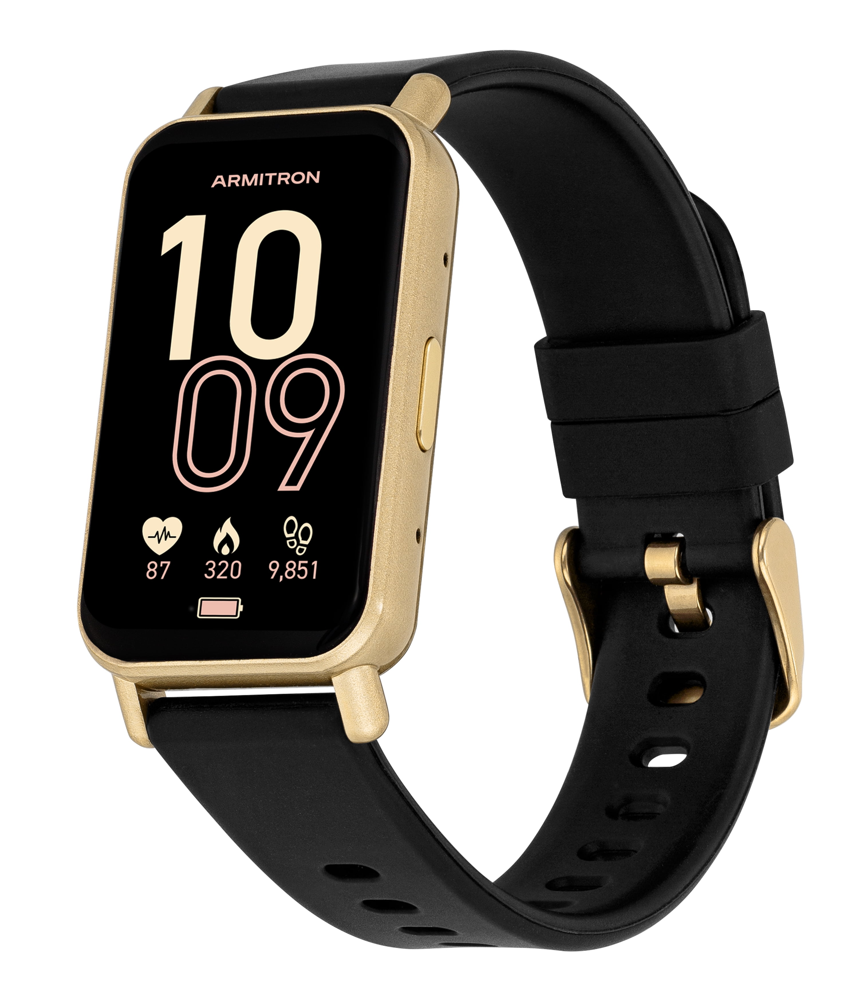 Armitron Connect - Eclipse Smart Wristwatch with Black Silicone Band