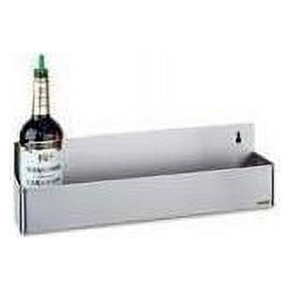 Carlisle Paddle Stainless Steel Single Rail Speed Rack Bottle Holder