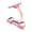 Pink, variant on Portable Stretching Band Exercise Equipment Suitable for Yogas and Fitness User Friendly Rubber Texture Long Service