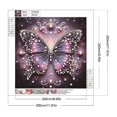 thumbnail image 2 of Pintura de diamante 5D DIY parcial con forma especial, decoración de mariposa, 30x30cm, 2 of 9
