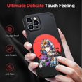 thumbnail image 4 of Funda para teléfono anime, funda para teléfono anime, carcasa para teléfono anime, contraportada para iPhone, disponible desde la serie Iphone X hasta las fundas de la serie Iphone 14, viene con, 4 of 5