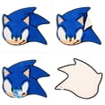 thumbnail image 5 of Sonic the Hedgehog Kids Bath Rug, 22" x 17", Blue, 5 of 8