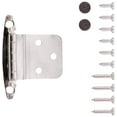 thumbnail image 6 of Hickory Hardware P140-25Pack 3/8" Inset Traditional Cabinet Door Hinge - Chrome, 6 of 6