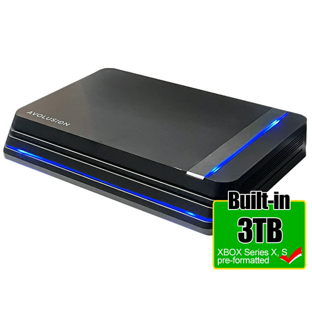 Avolusion HDDGear Pro X 3TB USB 3.0 外付けゲーム用ハードドライブ