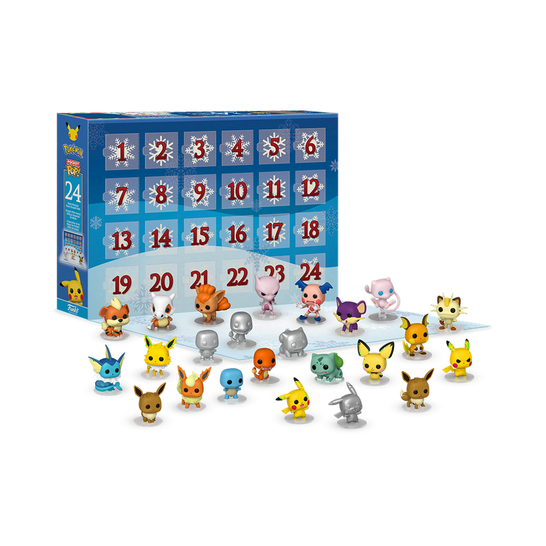 Pokemon Funko Pop Advent Holiday Calendar 2021 Single Figures