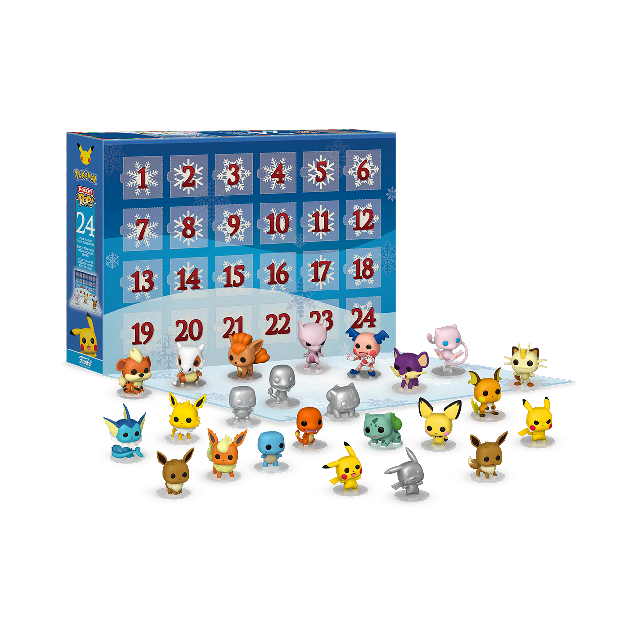 Funko Pop! Figures Advent Calendar: Pokemon - Walmart.com