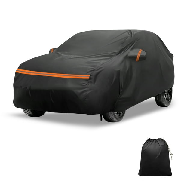 Funda para VW T-Roc 2017-2024 PEVA Algodón Spunlace Impermeable con Cremallera en la Puerta del Pasajero