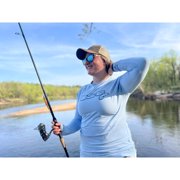 DSG Outerwear Women's Solid Long-Sleeve Fishing Shirt Glacier MEDIUM