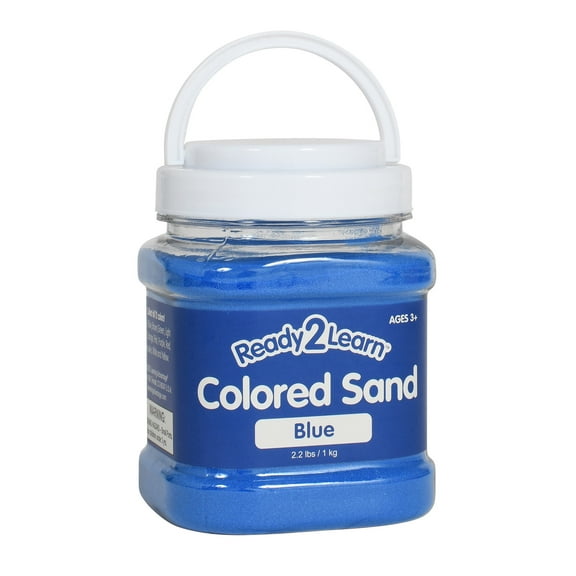 READY 2 LEARN Colored Sand - Blue - 2.2 Pounds