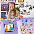 thumbnail image 3 of Mini cámara de Video Digital para niños con impresión térmica y estabilización de imagen múltiple, tarjeta de 32GB incluida, 3 of 5