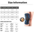 thumbnail image 2 of BallsFHK 2PC Unisex Compression Knee Sleeve Support Running Basketball Lift Knee Pads, 2 of 4