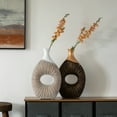 thumbnail image 4 of Set of 2 19-Inch Farmhouse Vase - Decorative Piece for Boho Kitchen, Bedroom Table, Home Office, Living Room or Shelf Decor - Large Vase for Console, Coffee Table, and Entryway Centerpieces, 4 of 8