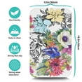 thumbnail image 5 of Small Floral Coffee Bar Mat, Absorbent Vintage Dish Drying Pad, Botanical Kitchen Counter Protector, 5 of 6