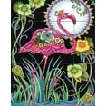 thumbnail image 1 of Tile Mural Kitchen Backsplash - Flamingo - by Marjorie Sarnat, 1 of 1