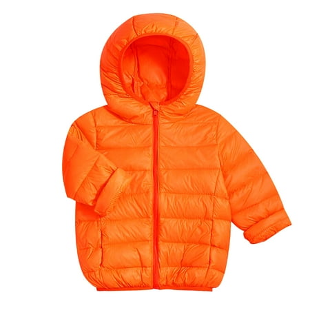 

Toddler Kids Baby Grils Boys Hooded Outdoor Jacket Thick Warm Windproof Coat Clothes