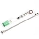 thumbnail image 4 of Alarma Pesca Carpa Wiggler Bobinas Acero Inoxidable Perchas Aparejos () Verde, 4 of 9