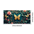 thumbnail image 3 of Autumn Forest Path Backdrop Banner for Party Decorations Photography Props Background Nature Fall Leaves Decors Woodland Scene Photo Studio, 3 of 4
