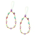 thumbnail image 4 of MasteelfCA 2Pcs Beaded Practical Phone Hanging Lanyards Cellphone Hanging Rope Keys, 4 of 6