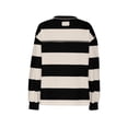 thumbnail image 4 of 2DXuixsh Chandails à Capuchon pour Femmes Chandail en Molleton Surdimensionné Manches Longues Col Rond Chandails à Capuchon Chemises Chandail d'Automne Vêtements Preppy Tendance Blanc Taille g, 4 of 6