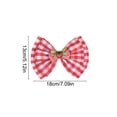 thumbnail image 3 of PONPRNGY 1 Pack Bow Curtain Tiebacks Clip Aesthetic Tie Backs for Curtains, Home Decor Living Room Curtain Decoration Clip, 3 of 6