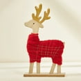 thumbnail image 1 of Christmas Decoration Shop Elderly Christmas Tree Desktop Store Layout Wool Felts Ornaments Mini, 1 of 4