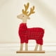thumbnail image 1 of Adornos de escritorio para árbol de Navidad - Mini set de decoración de fieltro de lana de 8 piezas para la repisa, estantes y consola, 1 of 3