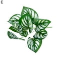 thumbnail image 2 of Cheers US 3Branches Artificial Plants Faux Tree Tropical Monstera Leaf Fake Turtle Large Palm Leaves Fern Fake Green Bushes Shrubs Greenery for Tropical Wedding Floral Arrangement, 2 of 2