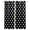 Black, variant on Black White Polka Dots Blackout Curtains for Bedroom Living Room Darkening Curtains 90 Inch Modern Abstract Art Circle Black Out Window Curtain Privacy Window Treatment Grommet Drapes 52"x90"x2