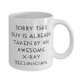 thumbnail image 2 of Sorry This Guy Is Already Taken. X-ray technician 11oz Mug, Best X-ray technician Gifts, Cup For Colleagues from Friends, Xray tech birthday, Xray technician birthday present, Birthday gift, 2 of 2