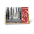 thumbnail image 1 of Forest Winter Snow Trees Frost Desk Calendar Desktop Decoration 2023, 1 of 3