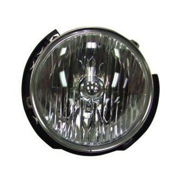 KAI New Economy Replacement Passenger Side Headlight Assembly, Fits 2007-2017 Jeep Wrangler