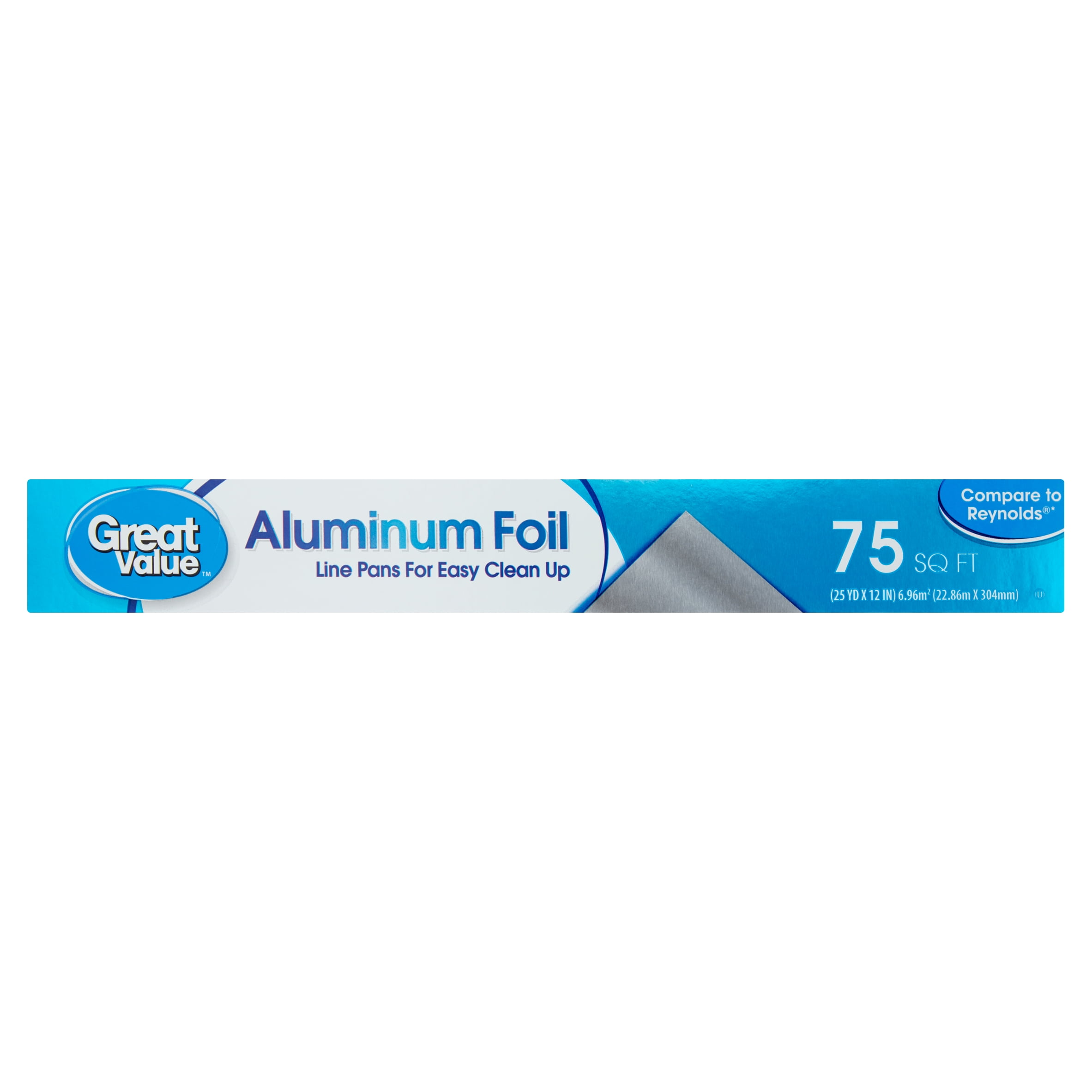 Great Value 75 sq ft Aluminum Foil