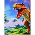 thumbnail image 6 of ATAIKU Summer Pajamas for Boys Dinosaur Short Sleeve 2-Piece PJs Set Toddler Kid Comfy Sleepwear Size 3-12Y, 6 of 13