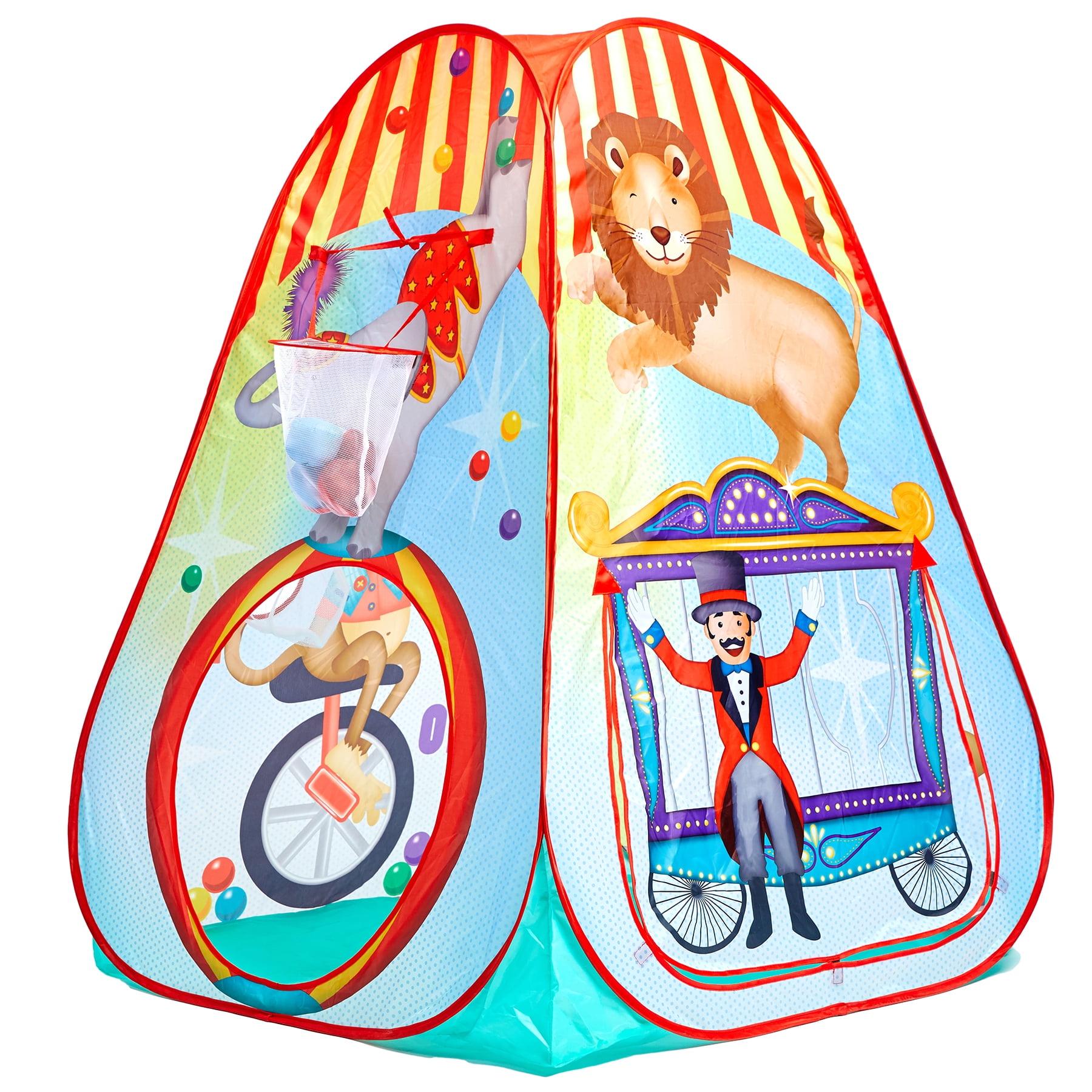 Fun2Give Pop-it-Up Circus Activity Play Tent