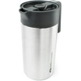 thumbnail image 1 of GSI Outdoors, JavaPress en Acier Inoxydable Glacier, Tasse à Café Pressée 30oz pour Camping, Brossé, 1 of 8