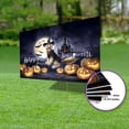 thumbnail image 3 of Happy Halloween Afghan Hound Witch Pumpkins Bats Yard Sign Dog Lover Outdoor Home Lawn Garden Porch Decor - 13012, 3 of 5