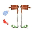 thumbnail image 2 of 1 / 2Gears Juego De Púas Para Trepar árboles Con Cinturón De Seguridad Para Accesorios De Camping Medio Cuero 1 Engranaje Sunnimix Espiga trepadora de árboles, 2 of 8