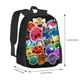 thumbnail image 2 of Mochila Slime Rancher negra para mujer y hombre, mochila para portátil, para trabajo, negocios, viajes, mochila informal para el colegio, mochila para estudiantes universitarios, regalo, 2 of 5