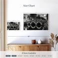 thumbnail image 4 of Elephant Stock Modern View Amsterdam Wall Art - Horizontal Canvas Wall Art - Living Room Wall Decor - Places Canvas - Gray And Black Decor By Melanie Viola - 12" x 8", 4 of 8