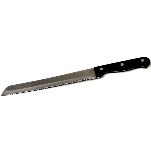 Chef Craft Select Bread knife, 8 inch Blade 13.5 inches in Length, Stainless Steel/Black