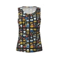 thumbnail image 6 of Sigee Teeth for Women's Workout Tank Top,Running Tank Tops,Sleeveless Gym Clothes, 6 of 8