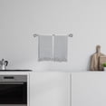 thumbnail image 2 of Avon Set of 2 Gray Fringed Hand Towel Kitchen Decor - 22", 2 of 3