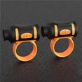 thumbnail image 3 of 2 Pieces Drumstick Control Clips Reusable Anti-slide Silicone Handle Drum Sticks Aid Grip Clamp Beginner Drummer, 3 of 9